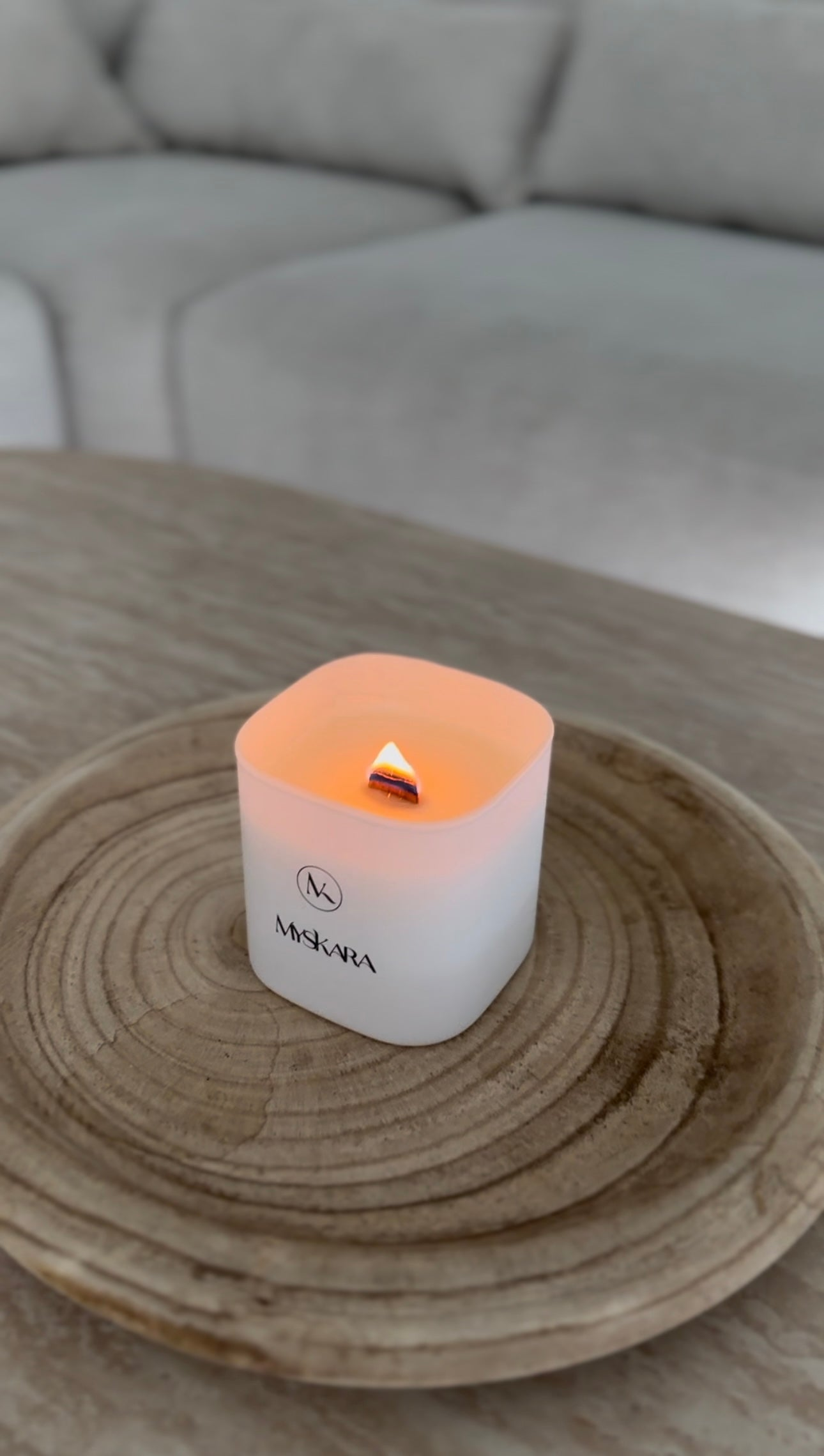 Bougies qui crépitent